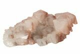 Pagoda Style Calcite Crystals on Calcite - Fluorescent! #215948-1